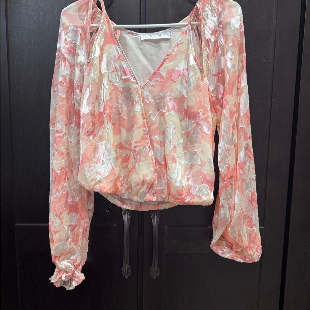 Floral Pink Women's Top
